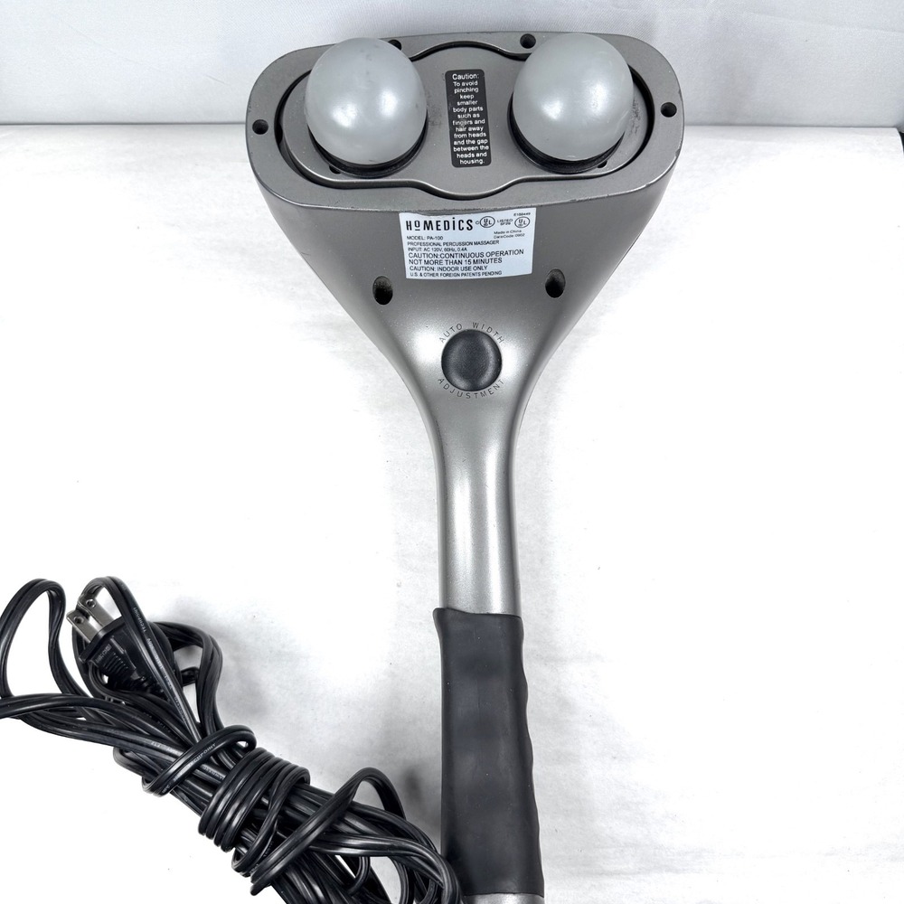 Homedics PA-100 Professional Percussion Massager Adjustable Handheld / TESTED